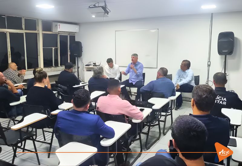 Reunião sobre mobilidade urbana em Ceilândia
